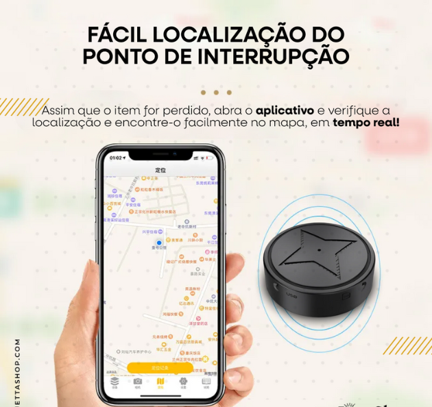 Mini Rastreador GPS - TrackJetta™ [PROMOÇÃO LIMITADA ATÉ HOJE 23:59]