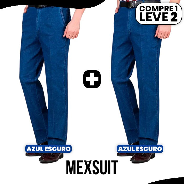 [COMPRE 1 LEVE 2] Calça Jeans Comfort Flex (Impermeável e Anti-Odor)